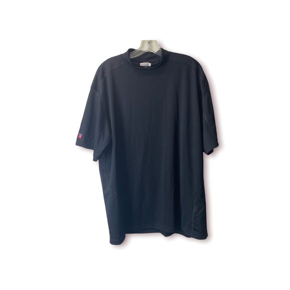 ANTIGUA Mens large black tshirt - Picture 1 of 5